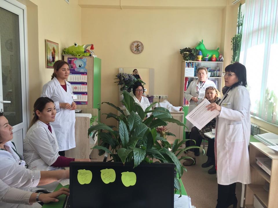 В детском отделении ГКБ5 состоялся день открытых дверей приуроченный месячнику по туберкулезу